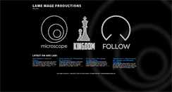 Desktop Screenshot of lamemage.com